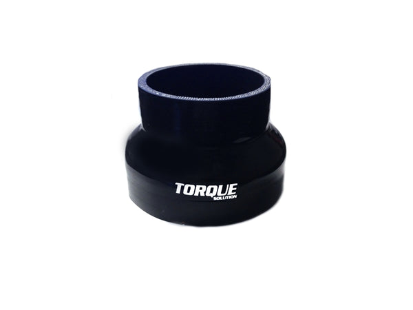 Torque Solution Transition Silicone Coupler: 3 inch to 4 inch Black Universal - TS-CPLR-T34BK by Torque Solution