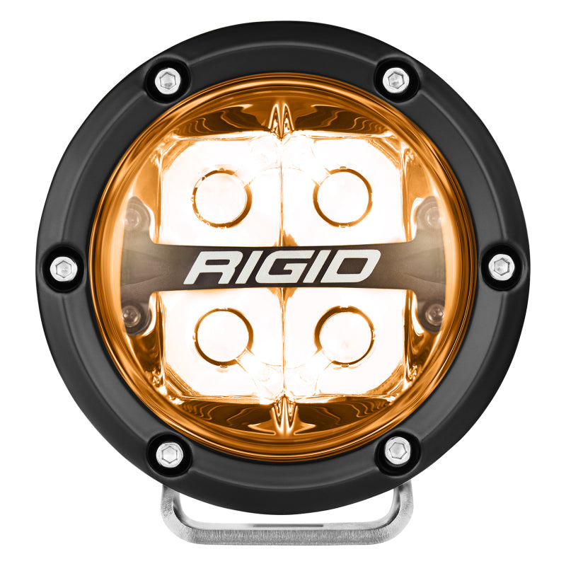 Rigid Industries 360-Series 4in LED Off-Road Spot Beam - RGBW (Pair) - 36402