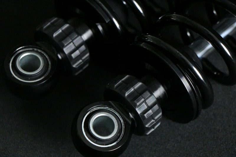 Ohlins 14-26 Harley FL Touring STX 36 Twin Blackline 12in Blk Reservoir Shocks - Standard Springs - HD 050