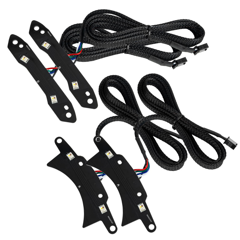 Oracle 15-21 Dodge Challenger RGB+W Headlight DRL Kit - ColorSHIFT w/ Simple Cntrl SEE WARRANTY - 1329-504