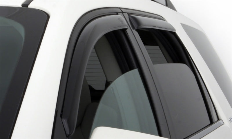 AVS 00-04 Nissan Xterra Ventvisor In-Channel Front &amp; Rear Window Deflectors 4pc - Smoke - 194719