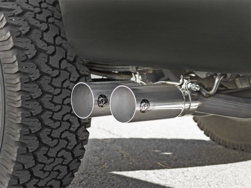 aFe Rebel Exhausts Cat-Back SS Ford F-150 04-08 V8 4.6/5.4L w/ Polished Tips - 49-43079-P