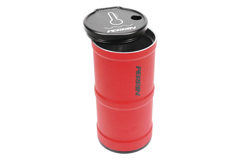 Perrin 13-25 Subaru BRZ / 04-21 Subaru STI / 02-25 Subaru WRX Coolant Overflow Tank - Red - ASM-ENG-505RD