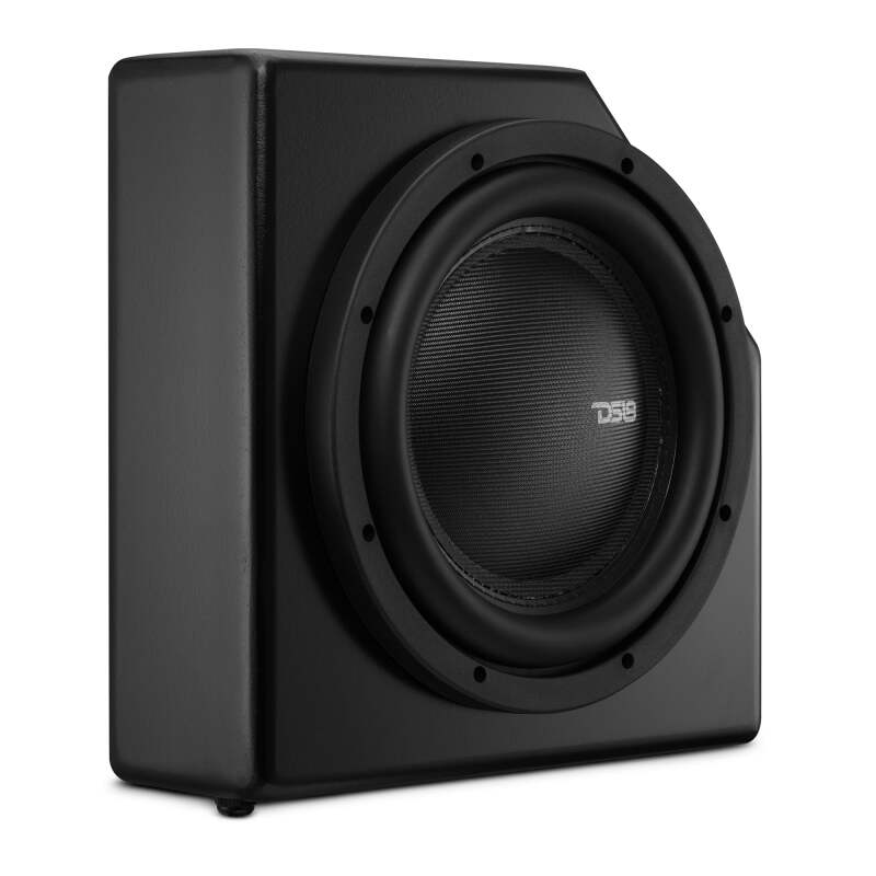 DS18 Loaded 10in Sub Encl Sealed Box IP65 Waterproof Rating IXS10.4D Incl 2017+ Back Driver Side - CA-X3BASS10LD/DB - front view