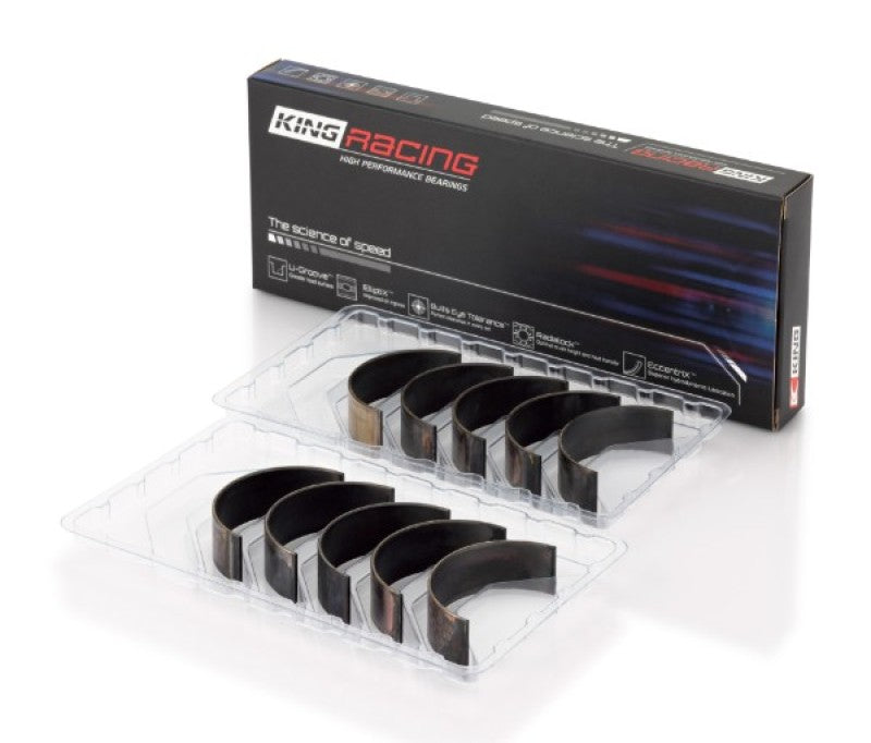 King Audi 2.1L/2.2L 10V/20V 5cyl Turbo (Size 0.25 Oversized) Performance Rod Bearing Set - CR505XP0.25