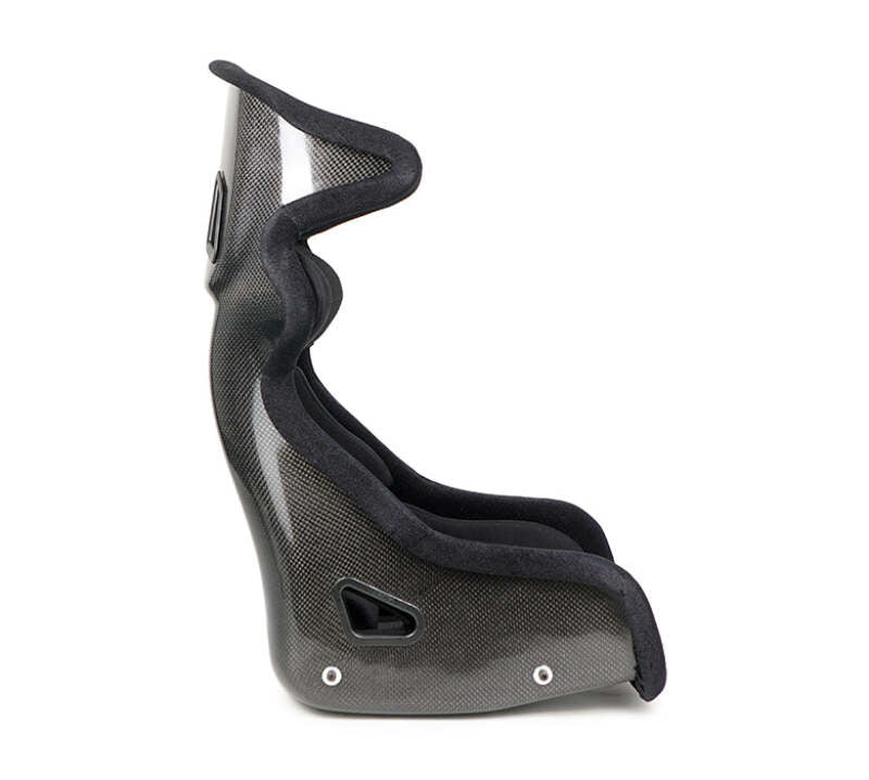 NRG FIA Competition Seat w/ Head Containment & Comp Fabric FIA Velcro Paddings - Thin Cushion (Blk) - FRP-RS700M-BK1 - close-up view 2 3