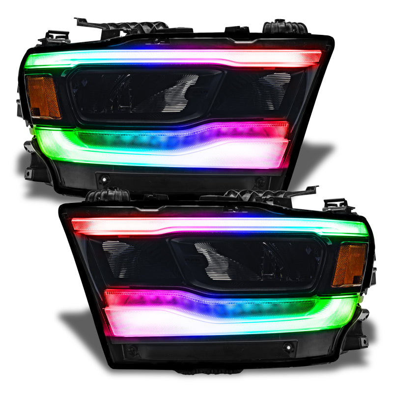 Oracle 19-21 Dodge RAM 1500 RGB+W Headlight DRL Kit- Reflector LED Headlights - +W SEE WARRANTY - 1281-339