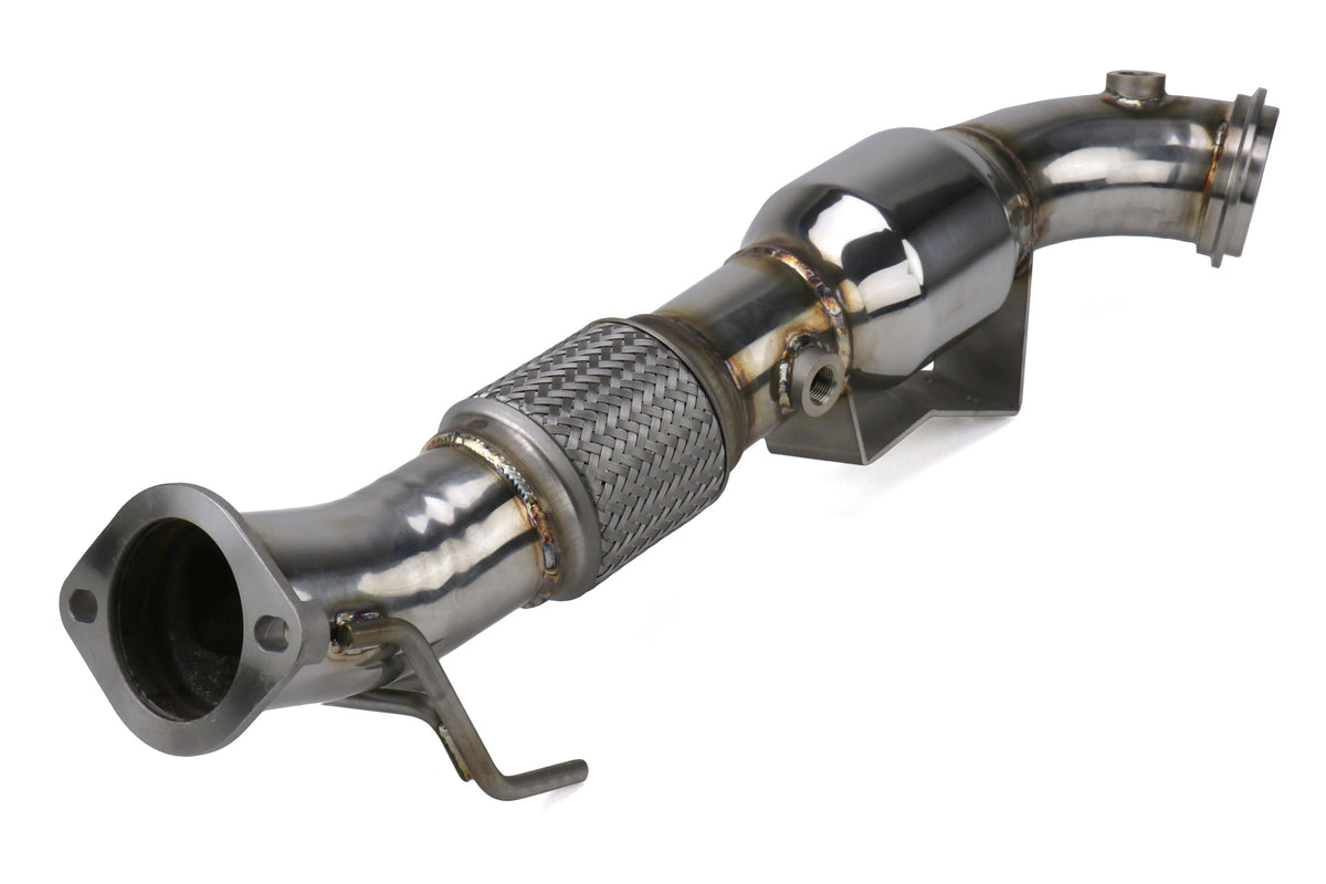 Invidia 13+ Ford Focus ST Down Pipe w/ High Flow Cat - HS13FFSDPC