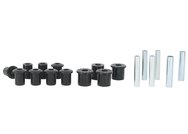 Whiteline 1971-1974 Chevrolet Blazer Front Leaf Spring Bushings - for use w/ Stock Springs - W73476