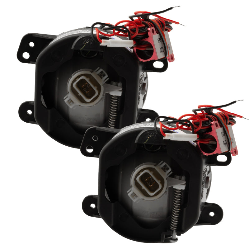 Oracle Lighting 10-15 Jeep Wrangler JK Pre-Assembled LED Halo Fog Lights -Pink - 7159-009