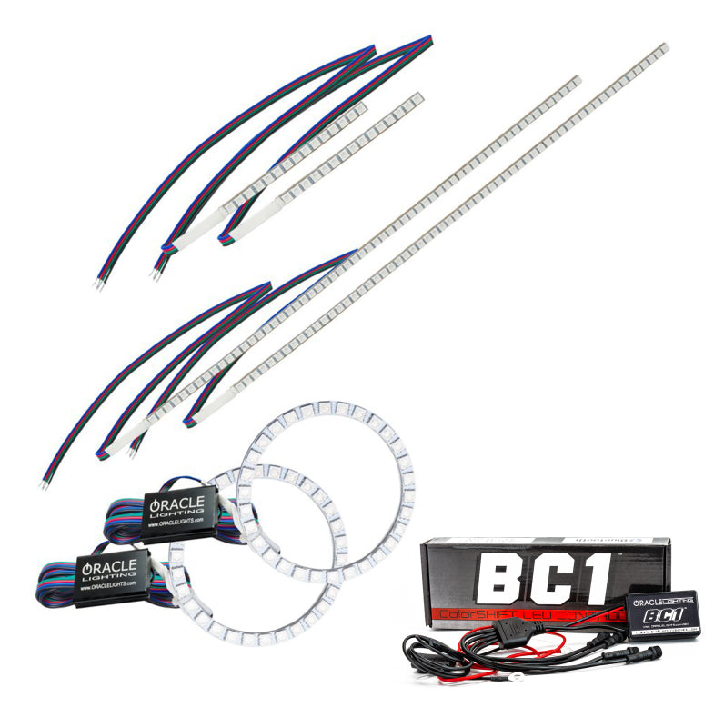 Oracle 16-18 Honda Pilot DRL Upgrade w/ Halo Kit - ColorSHIFT w/ BC1 Controller SEE WARRANTY - 1323-335