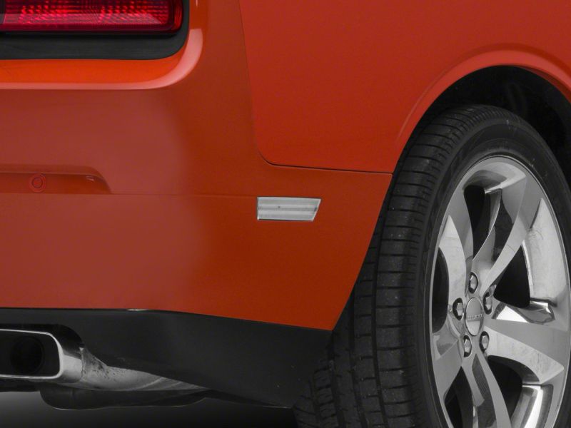Raxiom 08-14 Dodge Challenger Axial Series LED Side Marker Lights- Clear - CH3217