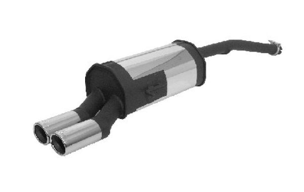 Remus 2002 Ford Fusion 1.4L TDI Axle Back Exhaust - 202602 0532 by Remus