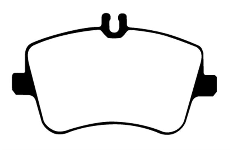 EBC 02-05 Mercedes-Benz C230 (W203) 1.8 Supercharged (European Model) Redstuff Front Brake Pads - DP31365C