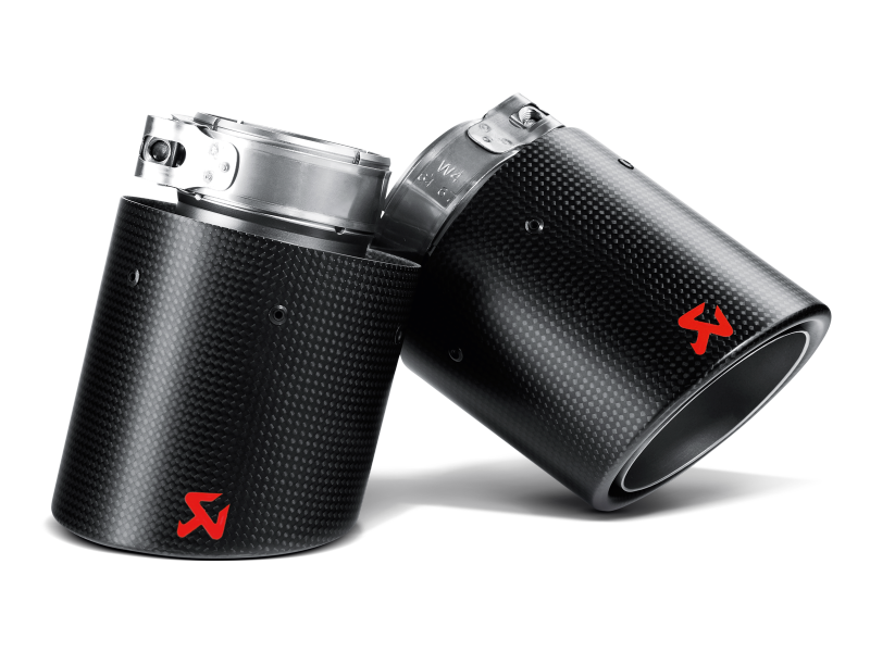 Akrapovic 09-12 Volkswagen Golf GTD (VI) Tail Pipe Set (Carbon) - TP-VWGMK6-CA