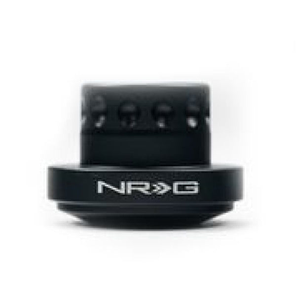 NRG Short Hub Adapter 95-98 BMW M3/Z3 / 91-98 318/325/328 / 95-04 E39 (540) - Matte Black - SRK-RLE36H-BK - front view