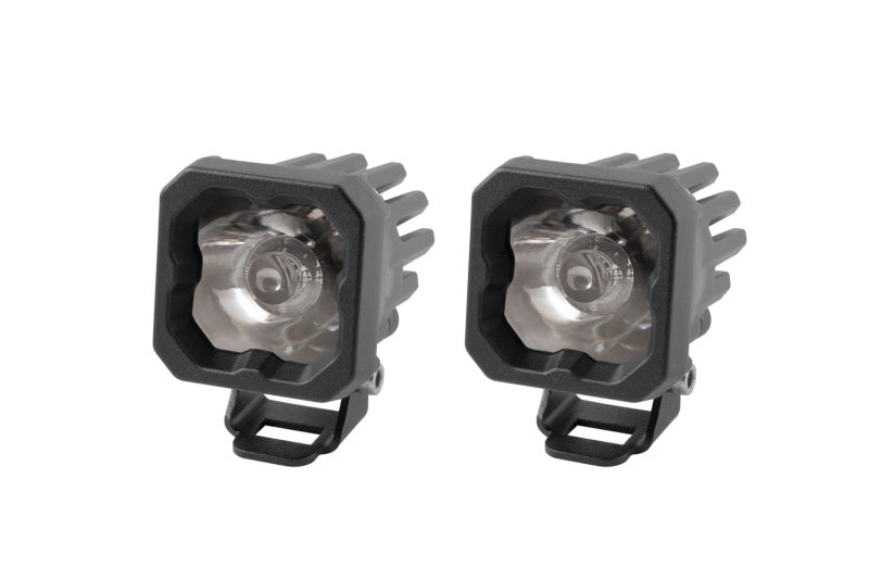 Diode Dynamics Stage Series C1 LED Pod Sport - White Spot Standard ABL (Pair) - DD6450P by Diode Dynamics - front view