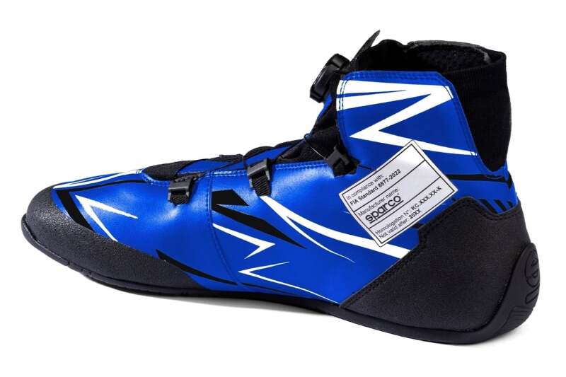 Sparco Shoe K-Rapid 46 BLU/WHT - BKB0002B0B04046