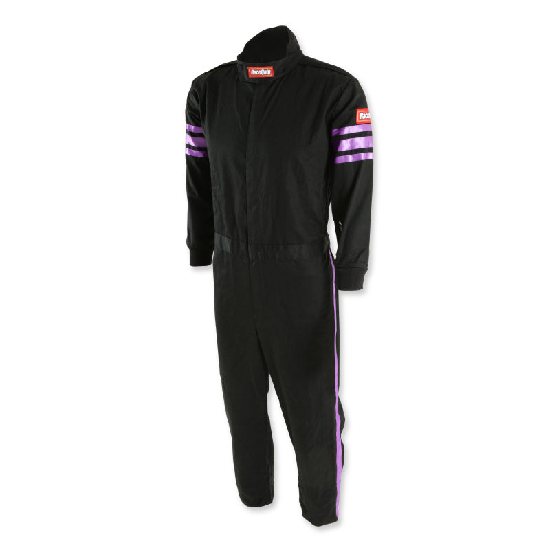 RaceQuip Purple Trim SFI-1 JR. Suit - Kids XSM - 1950591RQP