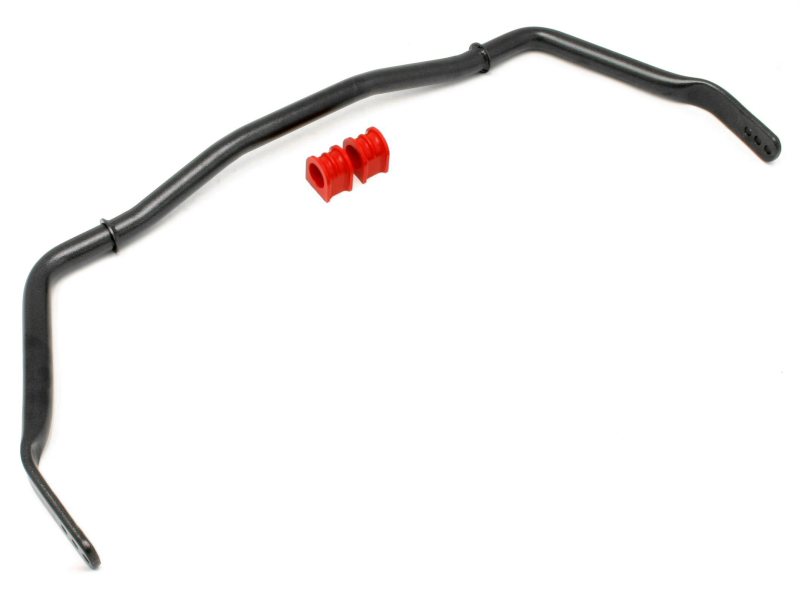 BMR 05-10 S197 Mustang Front Hollow 35mm 3-Hole Adj. Sway Bar Kit - Black Hammertone - SB022H for 2005-2014 Ford Mustang - fr
