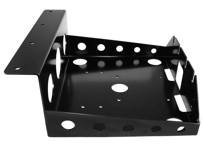 aFe Power Cover Glide Guard On Board Compressor Mount 07-14 Jeep Wrangler JK V6 3.6L-3.8L - 46-79001