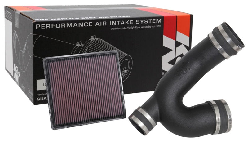 K&N 18-19 Ford F-150 EcoBoost V6-3.5L F/I Performance Air Intake System - 57-2601 for 2018-2020 Ford Expedition - detail view