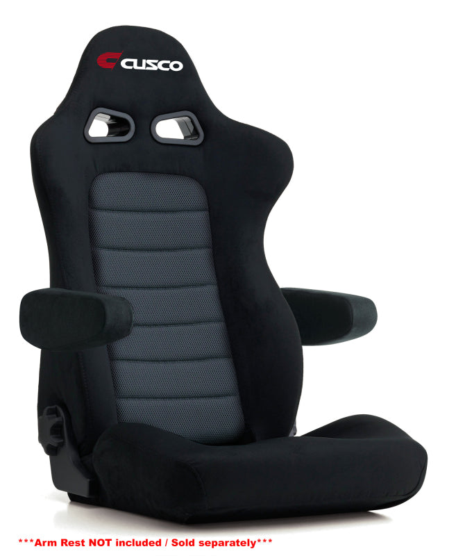 Bride Cusco Euroster II Cruz Armrest Option Black Fireproof Material Seat - BRD-E54ACN