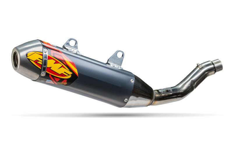 FMF Racing 19-25 Honda CRF250F/ 26 CRF300F Powercore 4 Hex Slip on - 041624 - front view