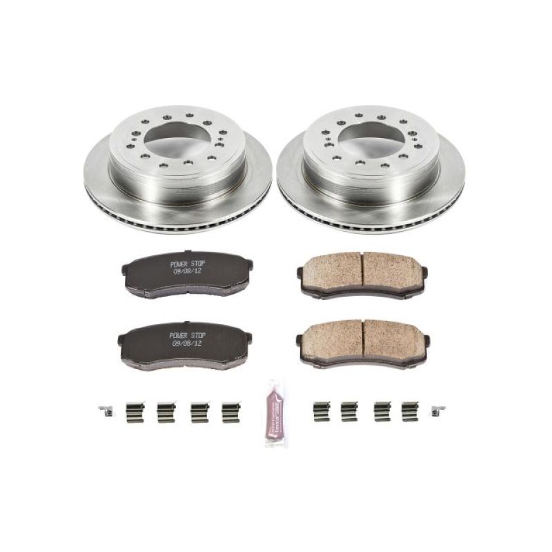 Power Stop 10-19 Lexus GX460 Rear Autospecialty Brake Kit - KOE5875 for 2010-2023 Lexus GX - front view