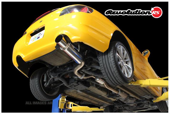 GReddy 00-08 Honda S2000 63.5mm Revolution RS Single Exit Cat-Back Exhaust - 10158100