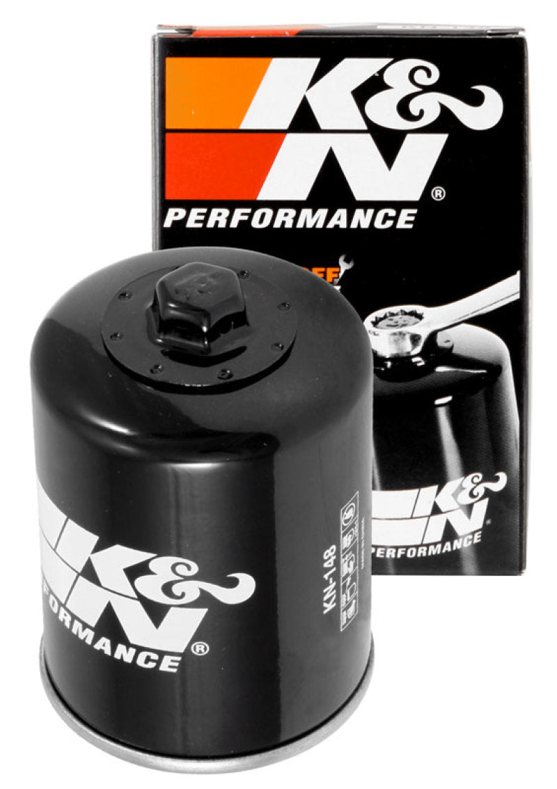 K&amp;N 01-12 Yamaha FJR 1300/1300A/1300AE/1300AS 2.688in OD x 3.813in H Oil Filter - KN-148