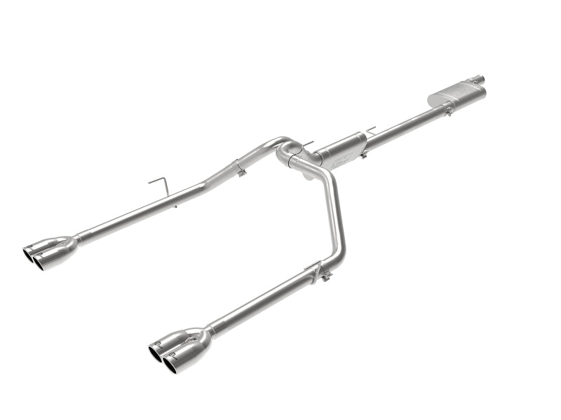 aFe Vulcan Series 3in-2-1/2in 304 SS Cat-Back 2020 Jeep Gladiator (JT) V6-3.6L w/ Polished Tips - 49-38084-P