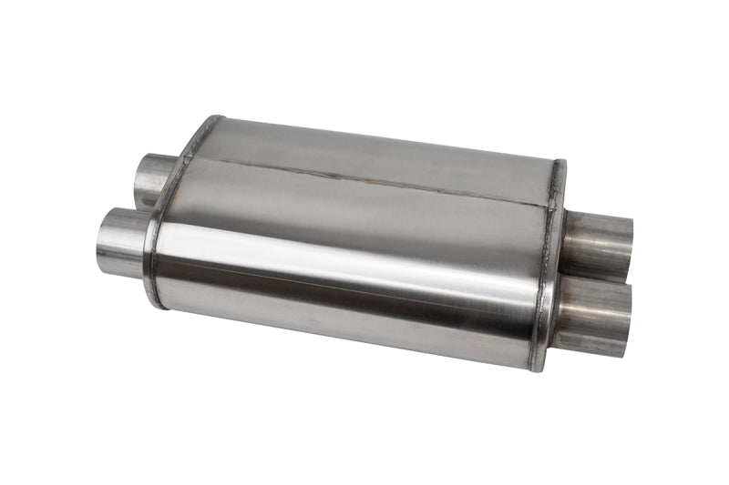 Corsa PRO-Series Tuned 304SS Muffler 3.0in Dual Inlet/Outlet - 22.25in OAL - CPX3030