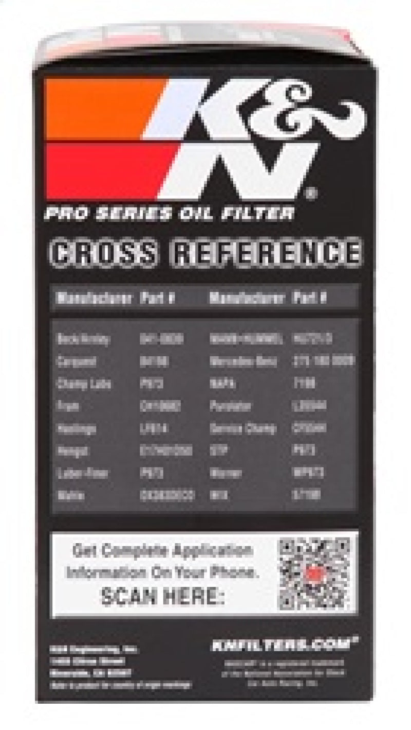K&N Oil Filter for 04-15 Mercedes Benz - PS-7033