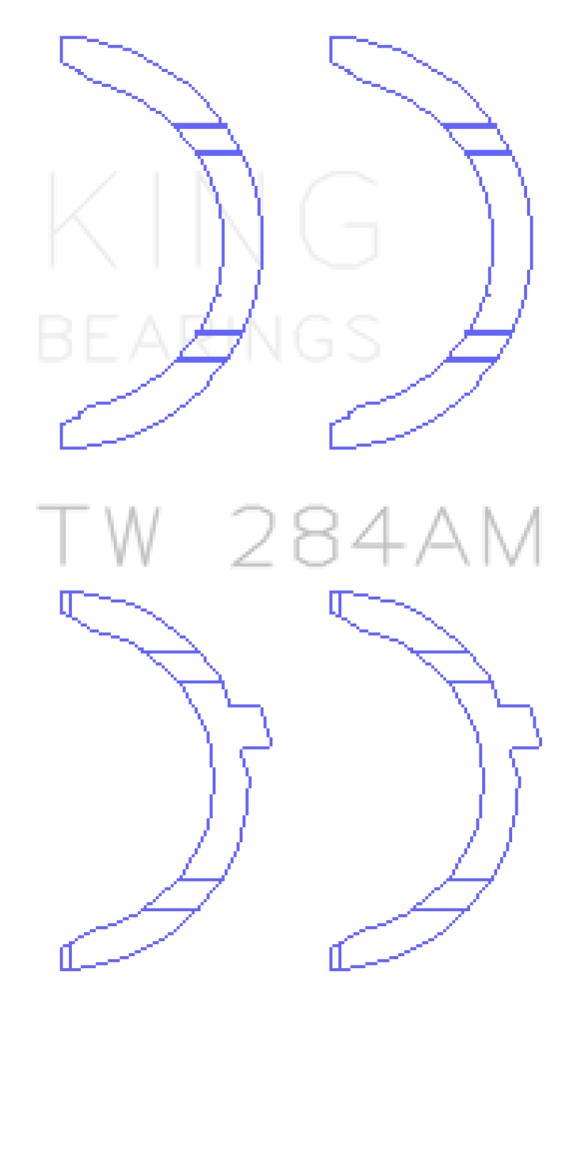 King Toyota/Lexus 2JZGE/2JZGTE 3.0L Thrust Washer Set - TW284AM