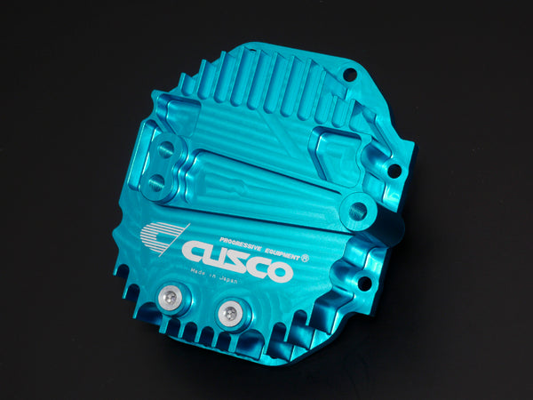 Cusco 13-20 Subaru BRZ / 13-16 Scion FR-S / 17-20 Toyota 86 Differential Cover - Blue Anodized - 965 008 ANL by Cusco - front