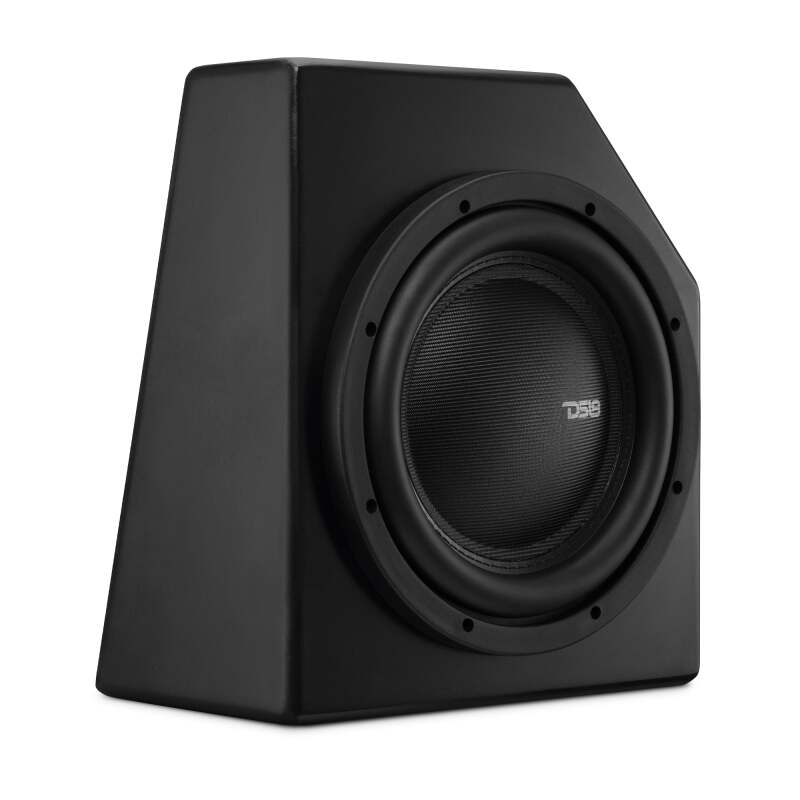 DS18 Loaded 10in Sub Encl Sealed Box IP65 Waterproof Rating IXS10.4D Incl 2017+ Front Driver Side - CA-X3BASS10LD/D - front view