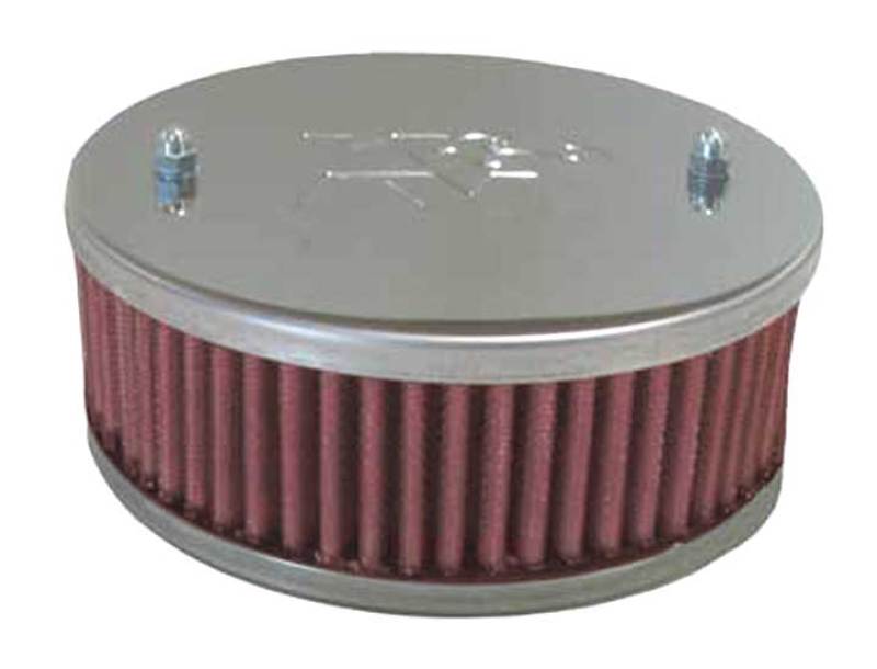 K&N Universal Custom Air Filter - Oval 1.375in Flange / 4.875in ID / 2.25in Overall Height - 56-9093 by K&N Engineering - fro