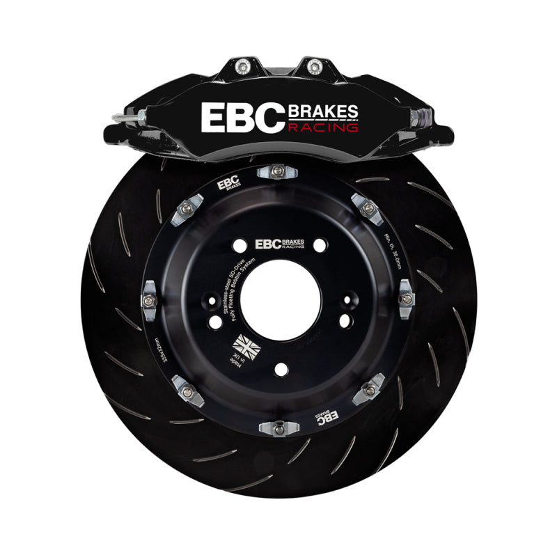 EBC Racing 00-06 BMW M3 (E46) Blue Apollo-6 Calipers 355mm Rotors Front Big Brake Kit - BBK045BLU-1