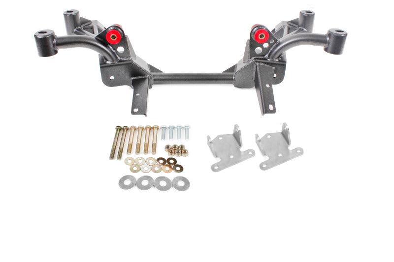 BMR 82-92 3rd Gen F-Body K-Member w/ SBC/BBC Motor Mounts and Pinto Rack Mounts - Black Hammertone - KM007-1H