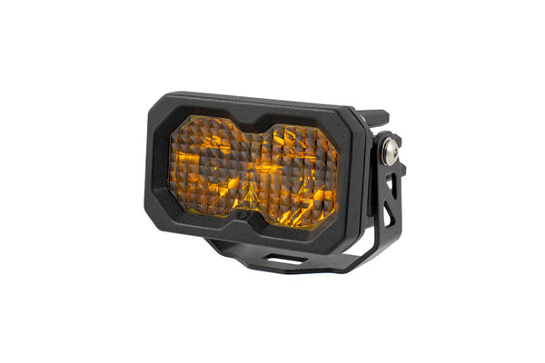 Diode Dynamics C2 2.0 Pro Yellow Driving Standard ABL (single) - DD8101S by Diode Dynamics - front view