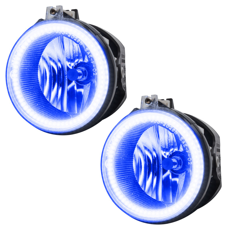 Oracle Lighting 07-09 Chrysler Aspen Pre-Assembled LED Halo Fog Lights -Blue SEE WARRANTY - 7013-002