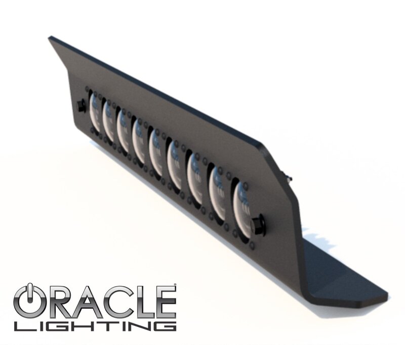 ORACLE Lighting 2019+ Jeep Wrangler JL Skid Plate w/ Integrated LED Emitters - Clear SEE WARRANTY - 5883-001