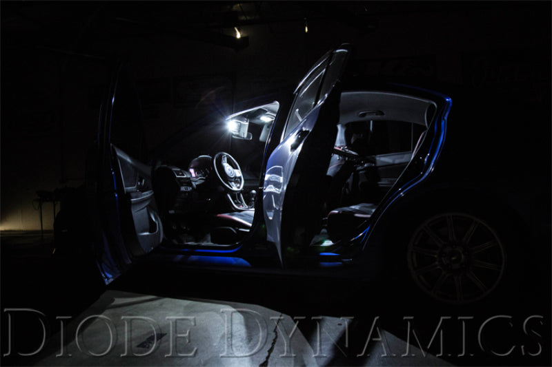 Diode Dynamics 15-21 Subaru WRX Interior Light Kit Stage 1 - Cool - White - DD0266 for 2015-2021 Subaru WRX - angle view