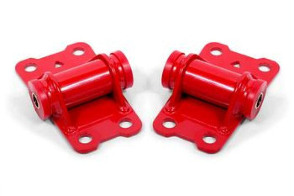 BMR 82-92 F-Body Motor Mount Kit Lower Poly - Red - MM332R by BMR Suspension