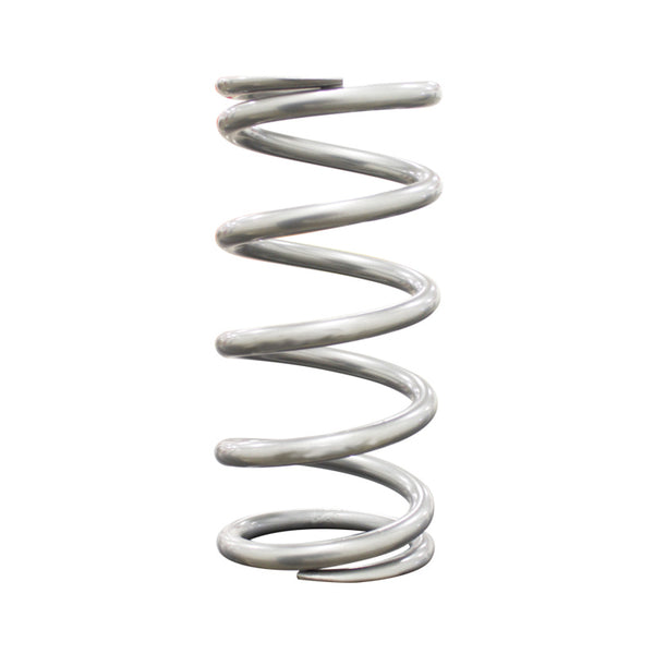 QA1 2-1/2in ID High Travel Spring - 7in Length x 350lbs/in - Silver Powder Coated - 7HT350 by QA1 - front view