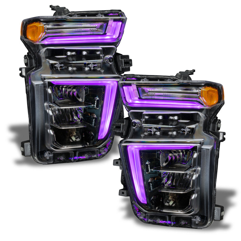 Oracle 20-21 Chevy Silverado 2500 RGB+W Headlight DRL Kit - w/ Simple Controller SEE WARRANTY - 1452-504