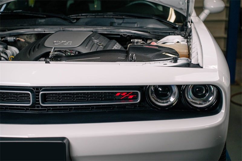 Corsa 11-23 Dodge Challenger/Charger 5.7L V8 Carbon Fiber Open Element Air Intake - Dry - 44017D
