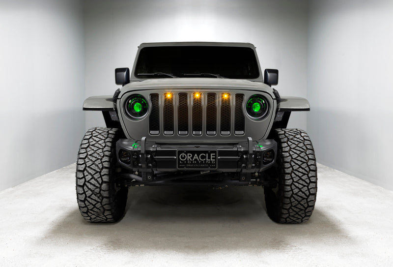 Oracle Oculus Bi-LED Projector Headlights for Jeep JL/Gladiator JT - w/ BC1 Controller SEE WARRANTY - 5839-335