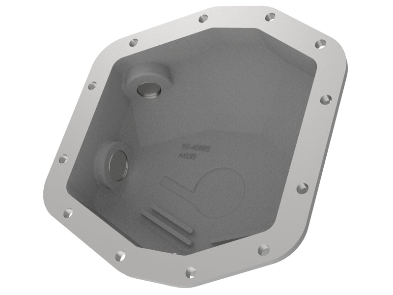 aFe Street Series Rear Differential Cover Raw 2018+ Jeep Wrangler (JL) V6 3.6L (Dana M220) - 46-71000A